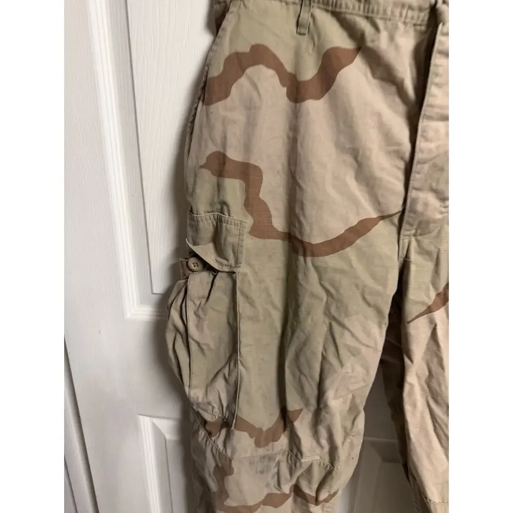 US Army Pants Mens 38x32 Cargo Desert Camouflage Utility Uniform 90s Y2k